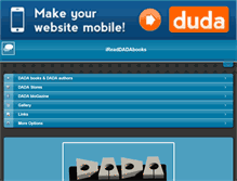 Tablet Screenshot of dadabooks.com